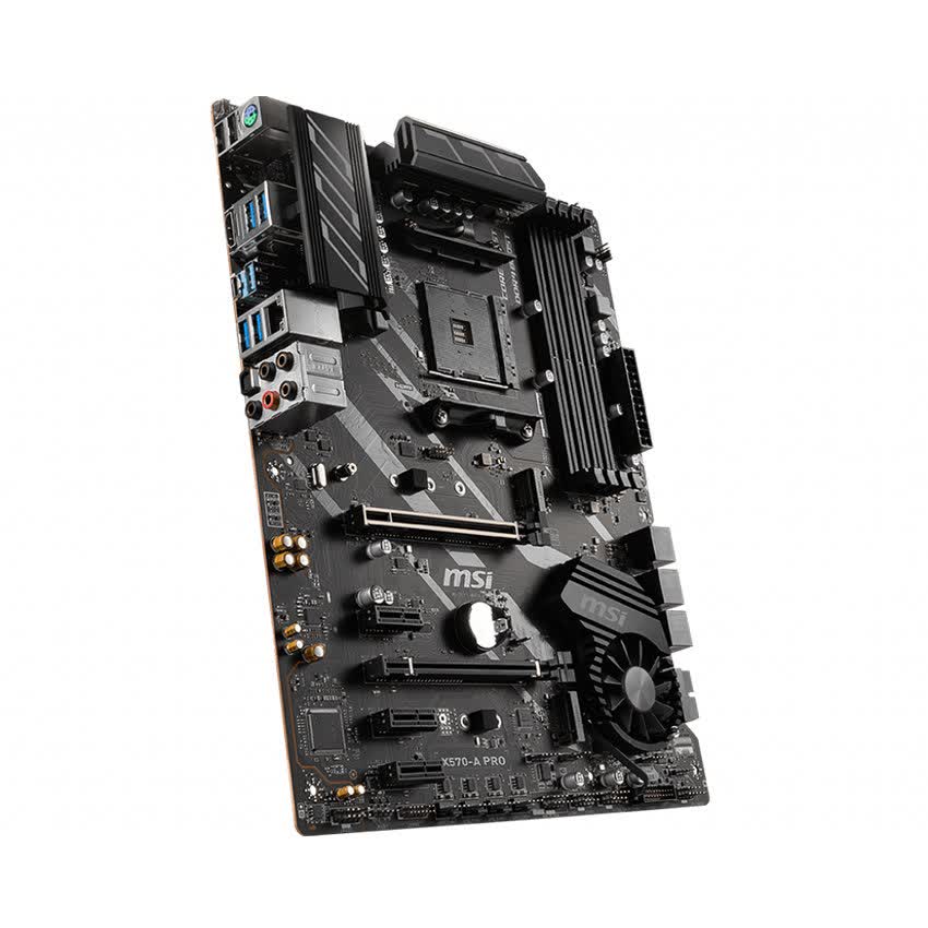 Mainboard MSI X570-A PRO (AMD X570, Socket AM4, E-ATX, 4 khe RAM DDR4)