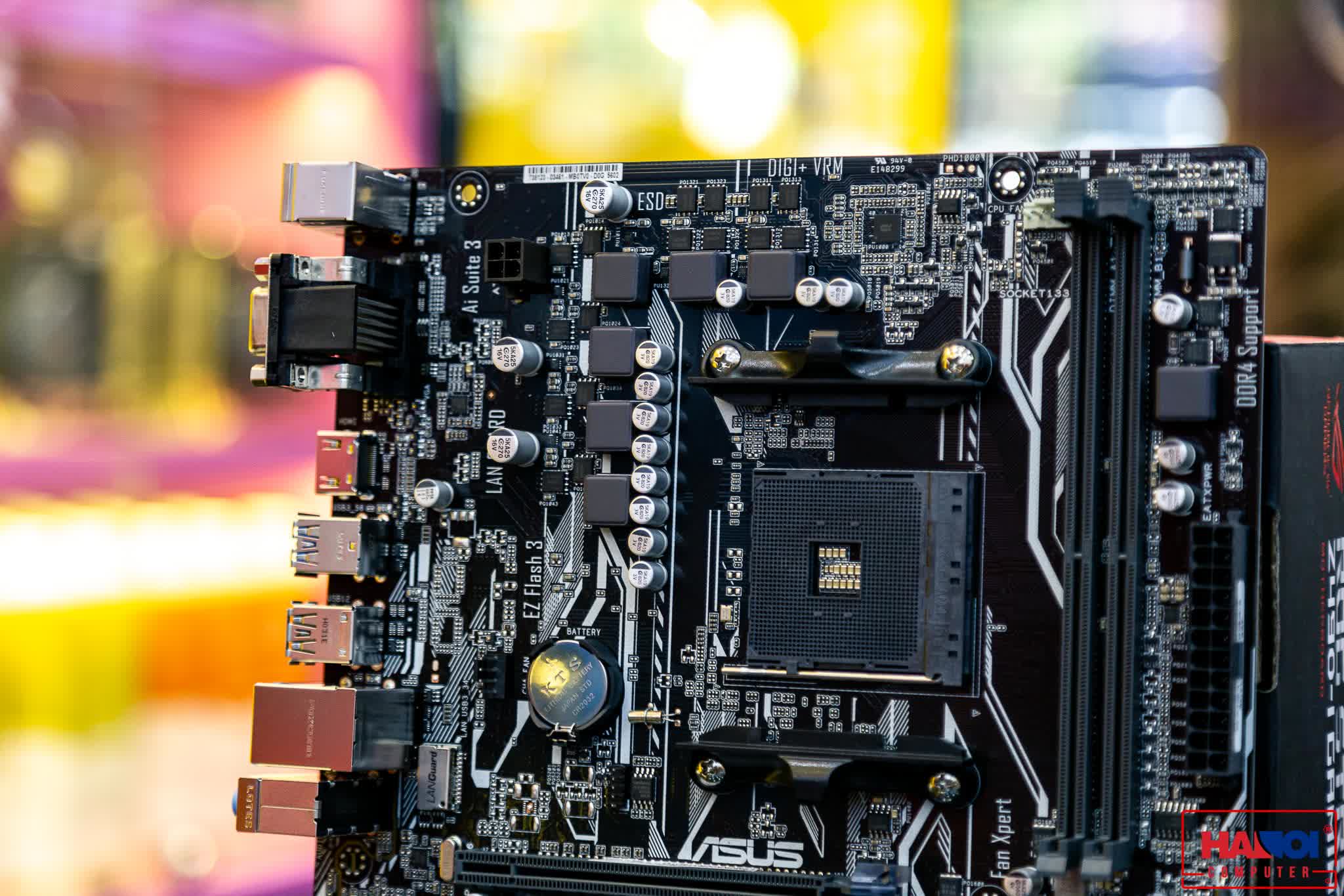 Mainboard ASUS PRIME A320M-K (AMD A320, Socket AM4, ATX, 2 khe RAM DDR4)