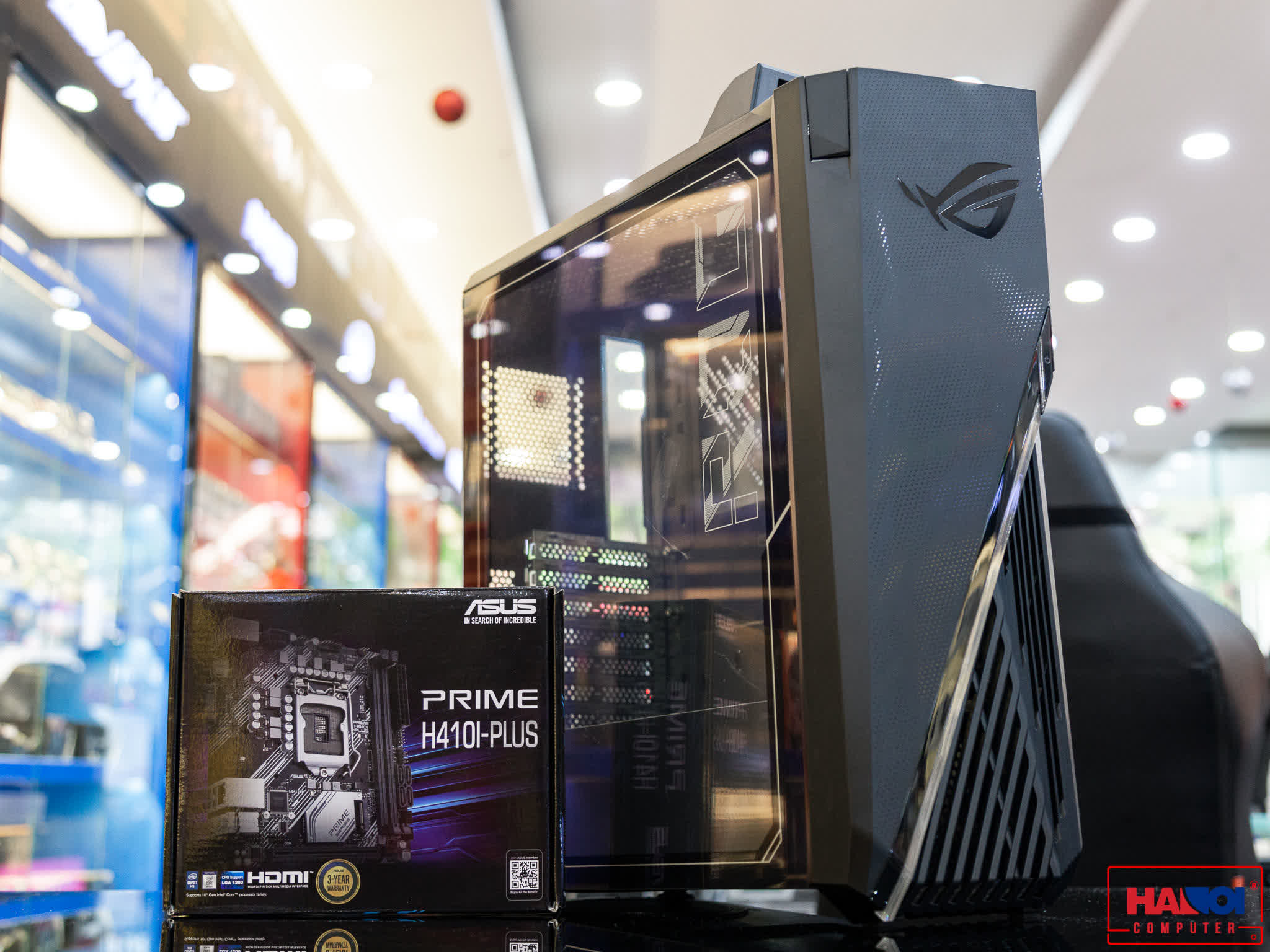 Mainboard ASUS PRIME H410I-PLUS (Intel H410, Socket 1200, Mini-ITX, 2 khe Ram DDR4)