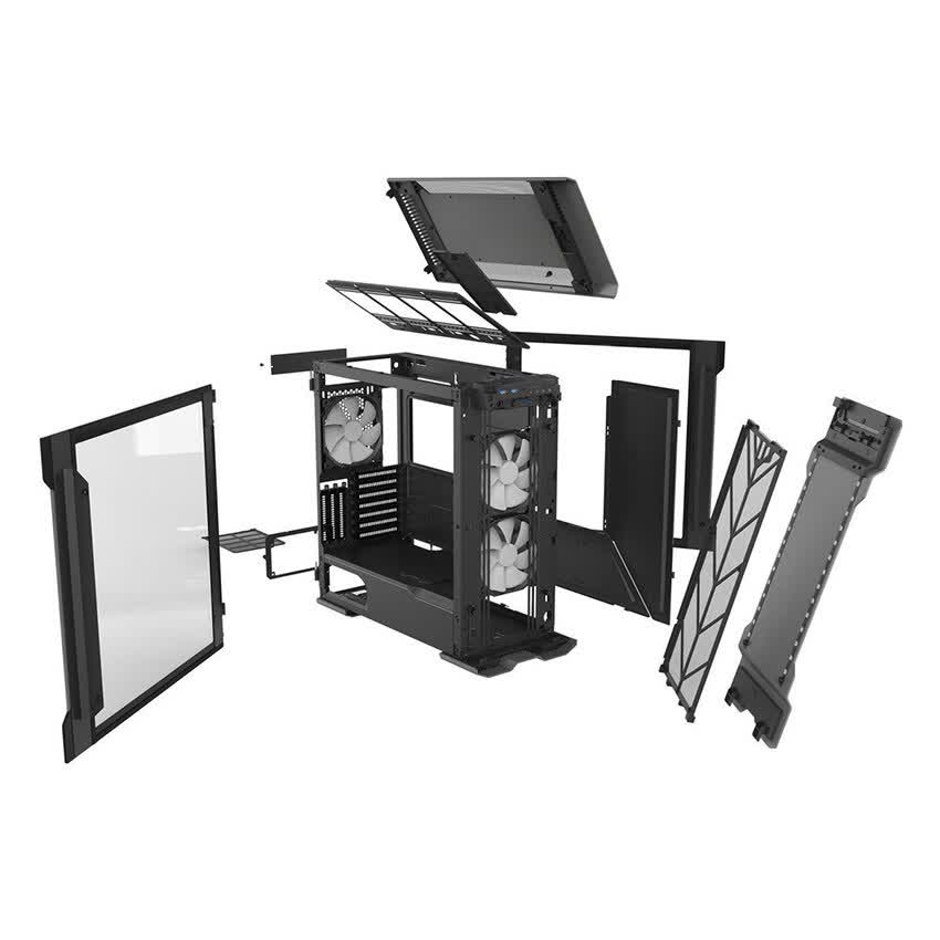 Case Phanteks Enthoo Evolv X ATX Case, Tempered Glass Window - Anthracite Grey ( PH-ES518XTG_DAG01 )