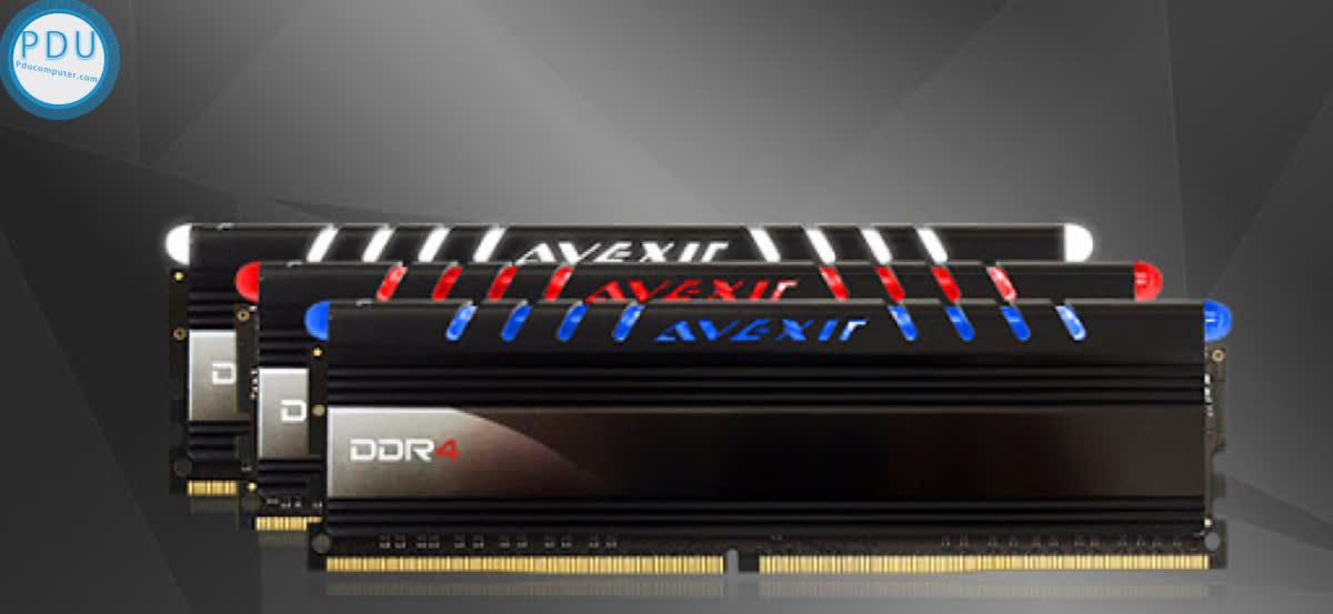 Kit DDRam 4 AVEXIR 32GB/2400 (4*8GB) 4COB - Core (Tản nhiệt -Led xanh)
