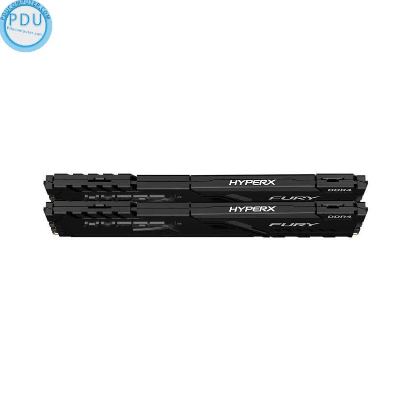 Kit RAM 4 Kingston HyperX Fury Black 16GB bus 2666MHz (2*8GB) - HX426C16FB3K2/16