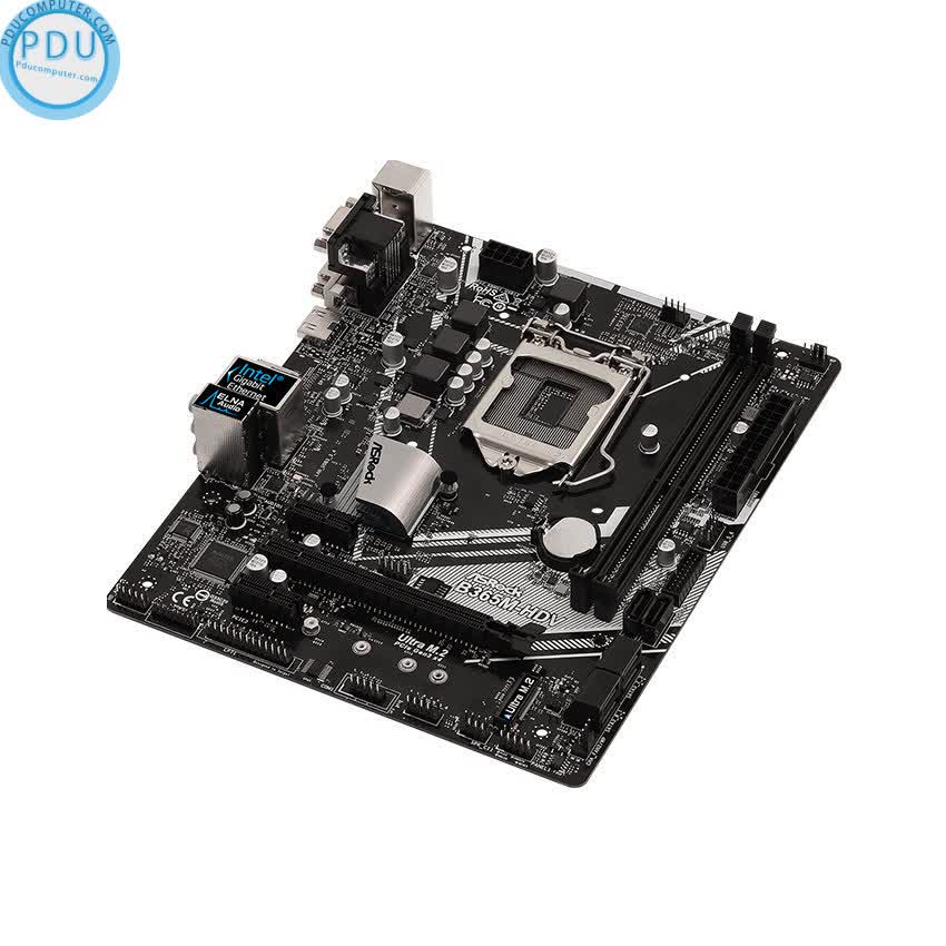 Mainboard ASROCK B365M-HDV (Intel B365, Socket 1151, m-ATX, 2 khe RAM DDR4)