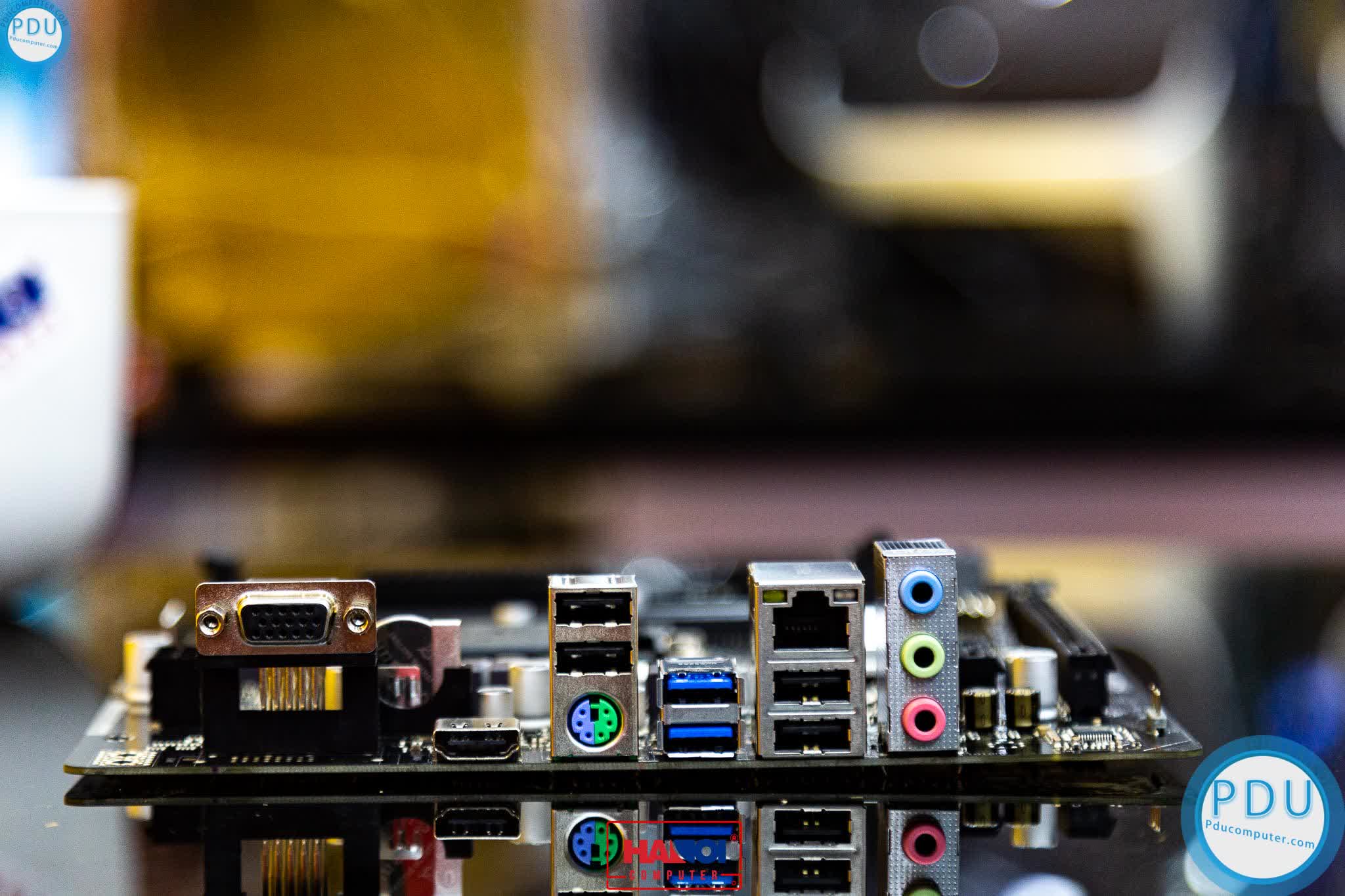 Mainboard ASROCK H410M-HVS (Intel H410, Socket 1200, m-ATX, 2 khe Ram DDR4)