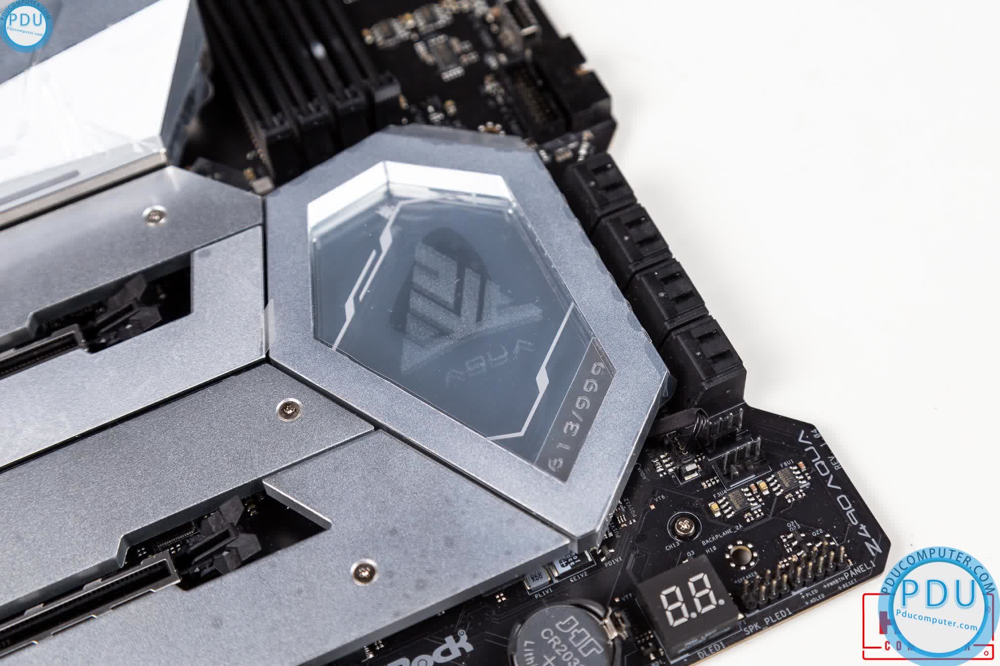 Mainboard ASROCK Z490 AQUA (Intel Z490, Socket 1200, E-ATX, 4 khe Ram DDR4)