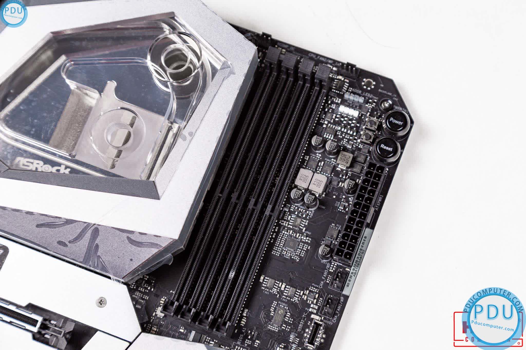 Mainboard ASROCK Z490 AQUA (Intel Z490, Socket 1200, E-ATX, 4 khe Ram DDR4)