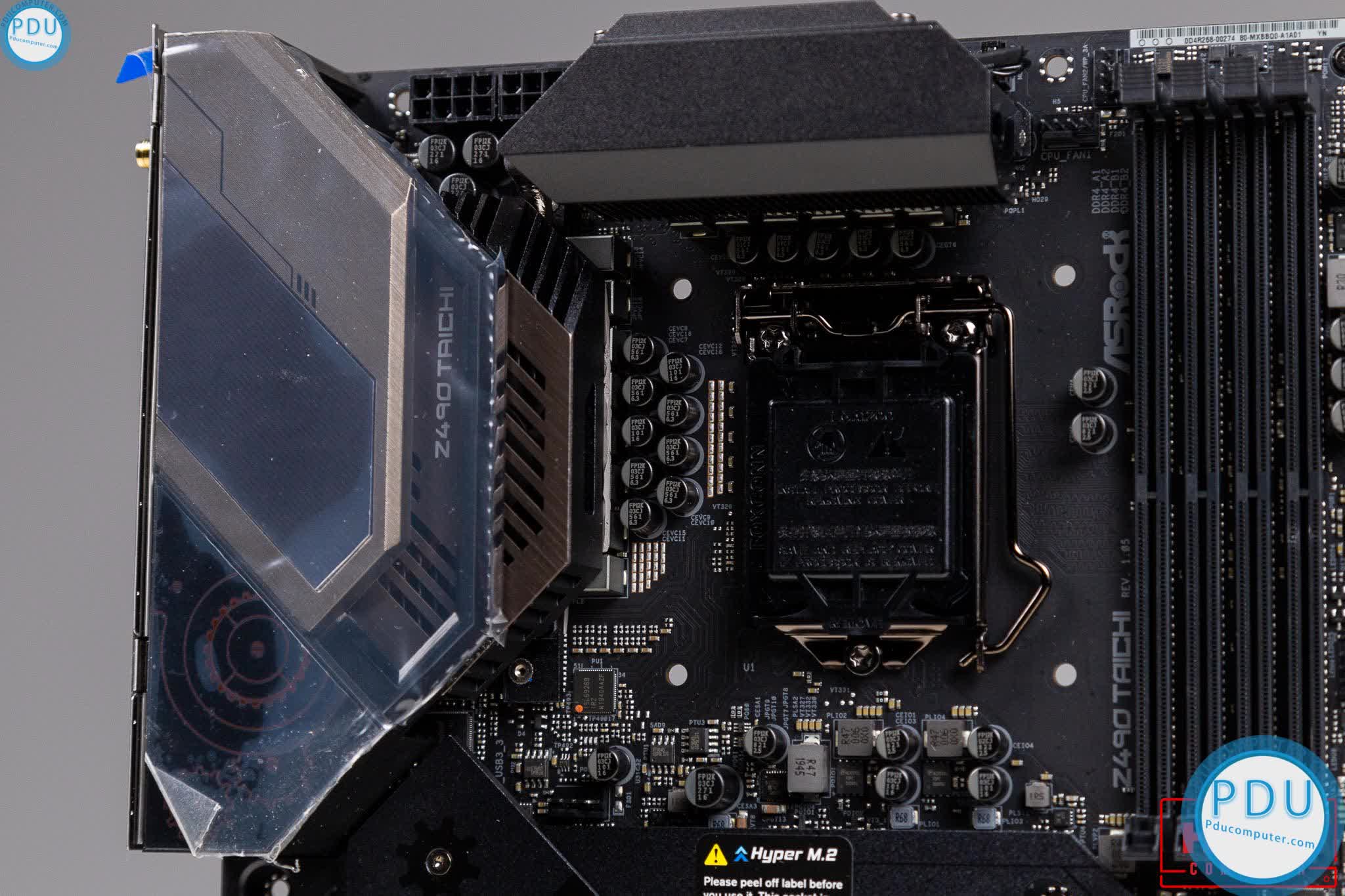 Mainboard ASROCK Z490 TAICHI (Intel Z490, Socket 1200, ATX, 4 khe Ram DDR4)