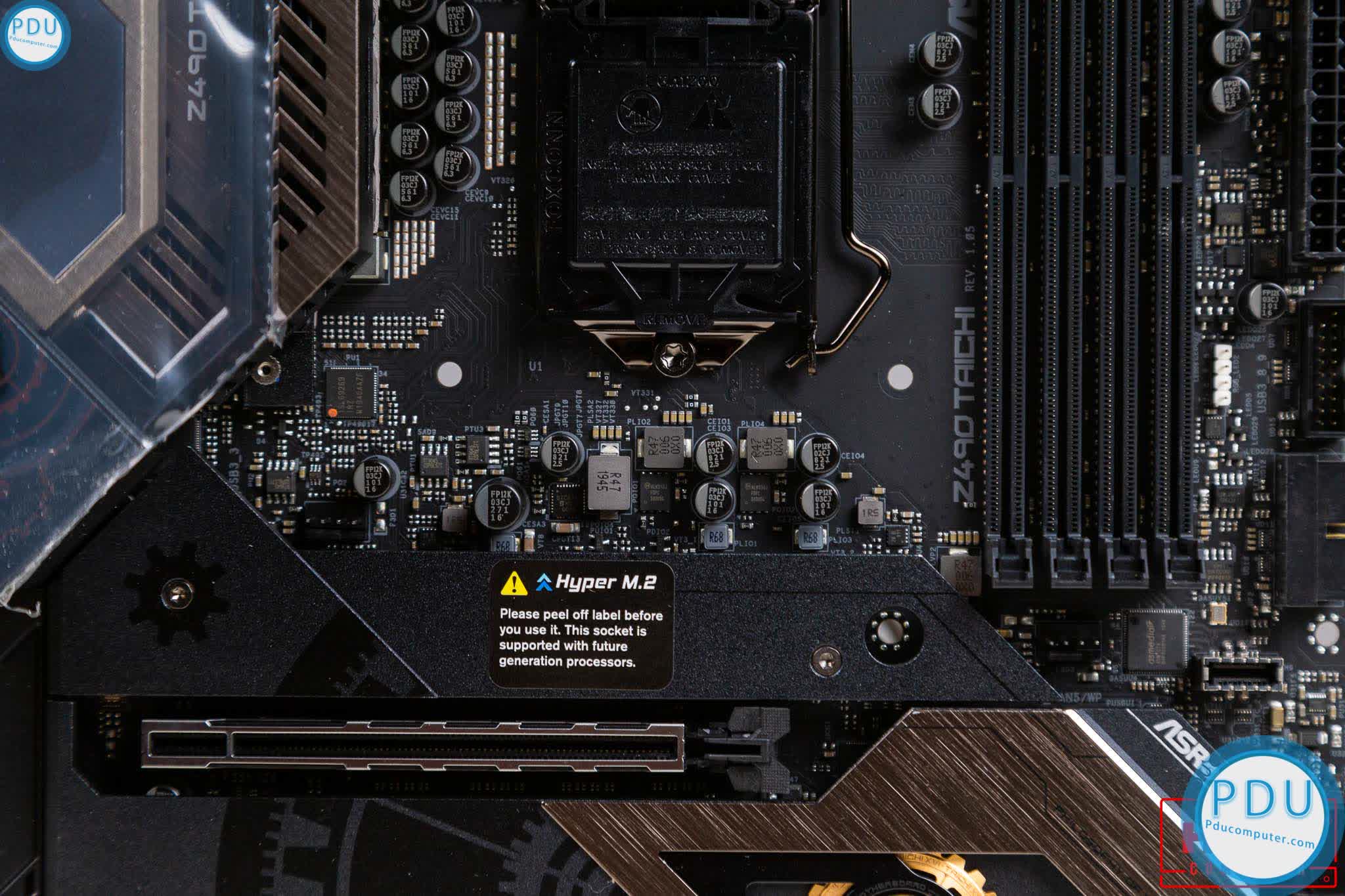 Mainboard ASROCK Z490 TAICHI (Intel Z490, Socket 1200, ATX, 4 khe Ram DDR4)