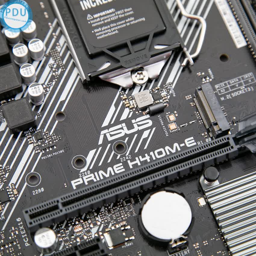 Mainboard ASUS PRIME H410M-E (Intel H410, Socket 1200, m-ATX, 2 khe Ram DDR4)