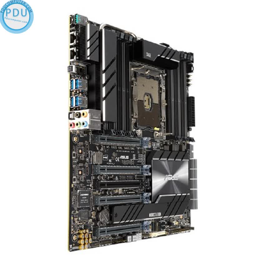 Mainboard ASUS Pro WS C621-64L SAGE/10G (Intel C621, Socket 3647, CEB, 12 khe RAM DDR4)