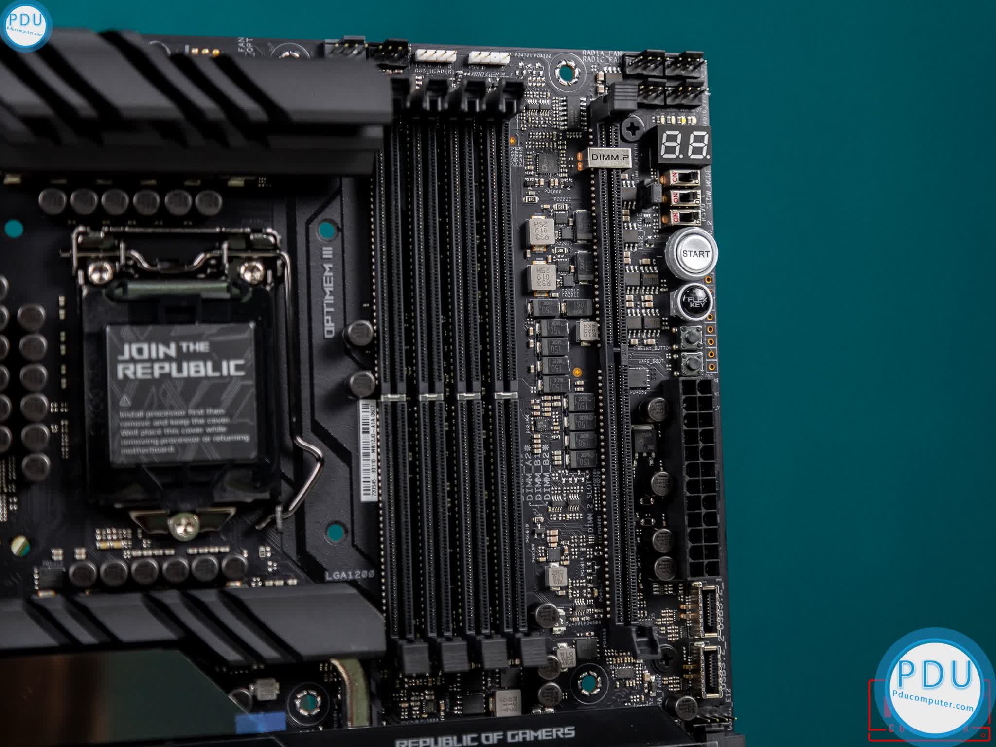 Mainboard ASUS ROG MAXIMUS XII EXTREME (Intel Z490, Socket 1200, E-ATX, 4 khe RAM DDR4)