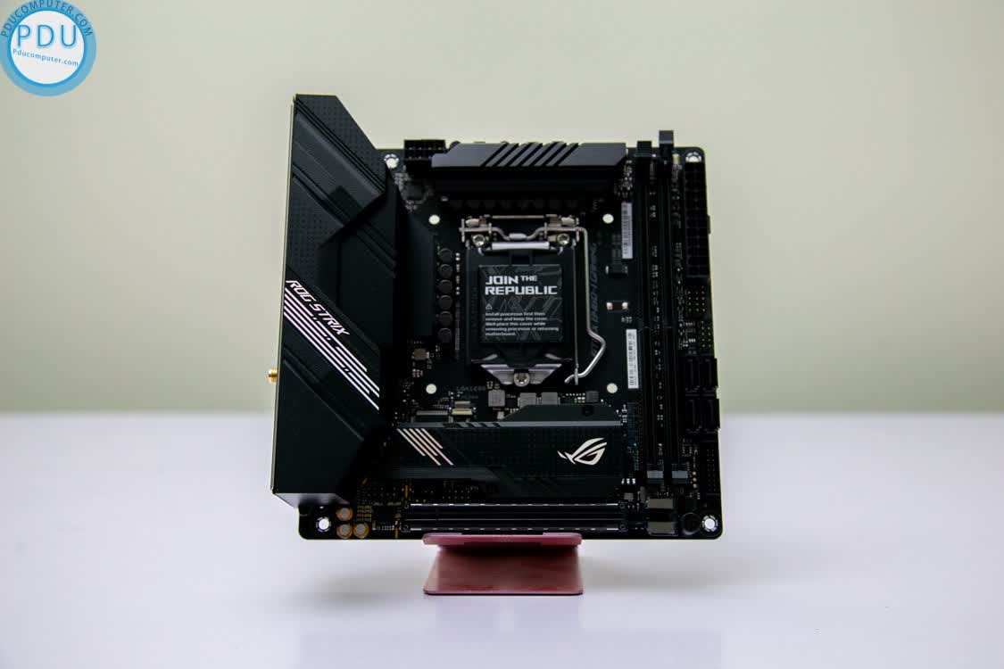 Mainboard ASUS ROG STRIX B460-I GAMING (Intel B460, Socket 1200, Mini-ITX, 2 khe Ram DDR4)