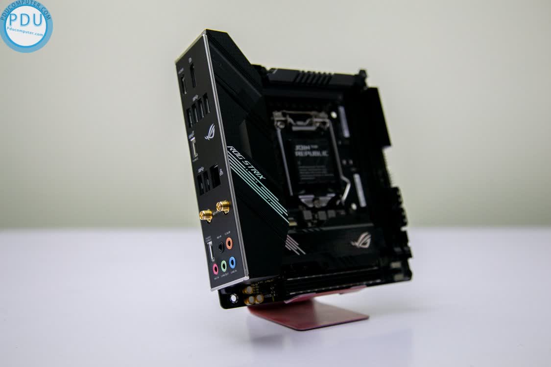 Mainboard ASUS ROG STRIX B460-I GAMING (Intel B460, Socket 1200, Mini-ITX, 2 khe Ram DDR4)