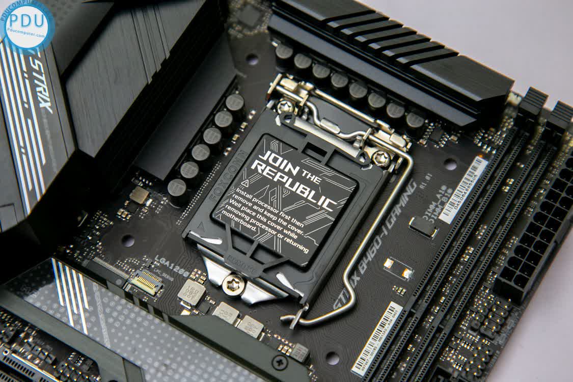 Mainboard ASUS ROG STRIX B460-I GAMING (Intel B460, Socket 1200, Mini-ITX, 2 khe Ram DDR4)