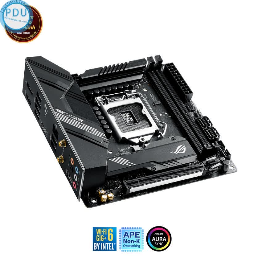 Mainboard ASUS ROG STRIX B460-I GAMING (Intel B460, Socket 1200, Mini-ITX, 2 khe Ram DDR4)