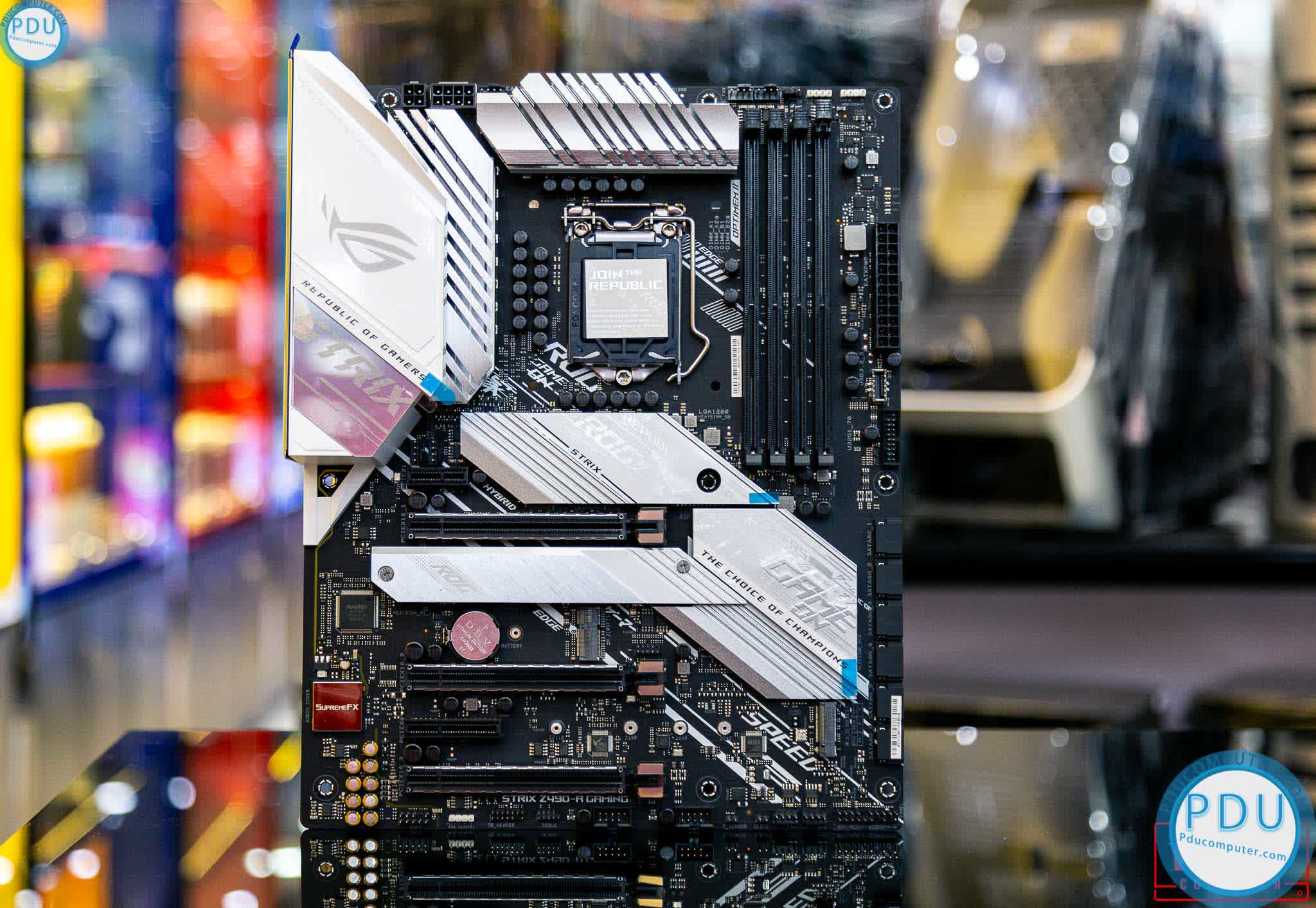 Mainboard ASUS ROG STRIX Z490-A GAMING (Intel Z490, Socket 1200, ATX, 4 khe RAM DDR4)