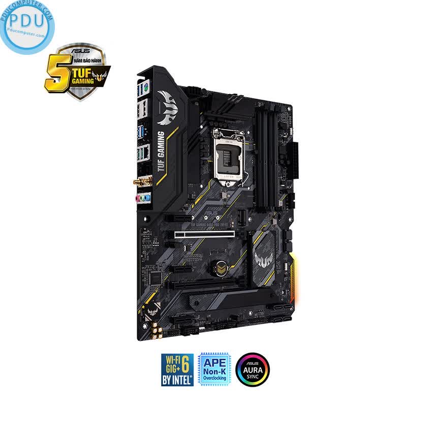 Mainboard ASUS TUF GAMING B460-PRO (WIFI) (Intel B460, Socket 1200, ATX, 4 khe Ram DDR4)