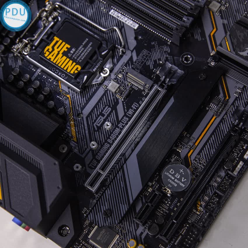 Mainboard ASUS TUF GAMING B460M-PLUS (WIFI) (Intel B460, Socket 1200, m-ATX, 4 khe Ram DDR4)