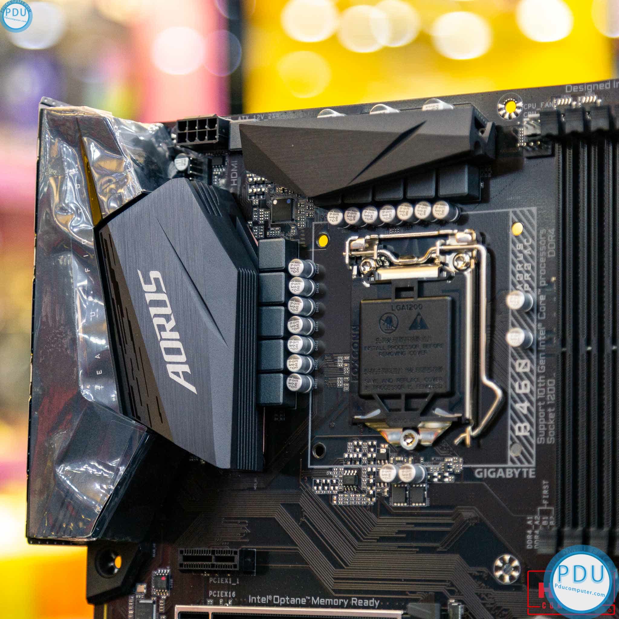 Mainboard Gigabyte B460 AORUS PRO AC (Intel B460, Socket 1200, m-ATX, 4 khe RAM DDR4)