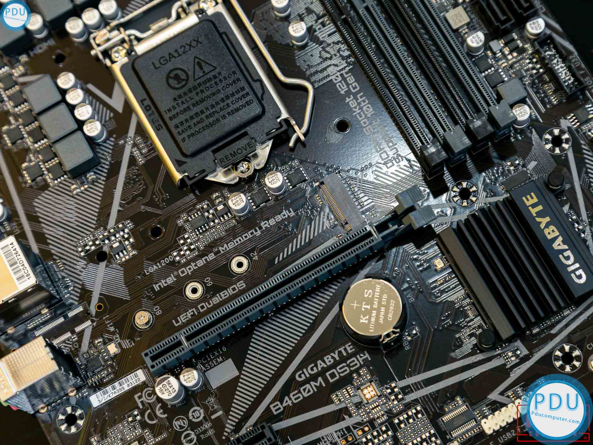 Mainboard Gigabyte B460M DS3H (Intel B460, Socket 1200, m-ATX, 4 khe RAM DDR4)