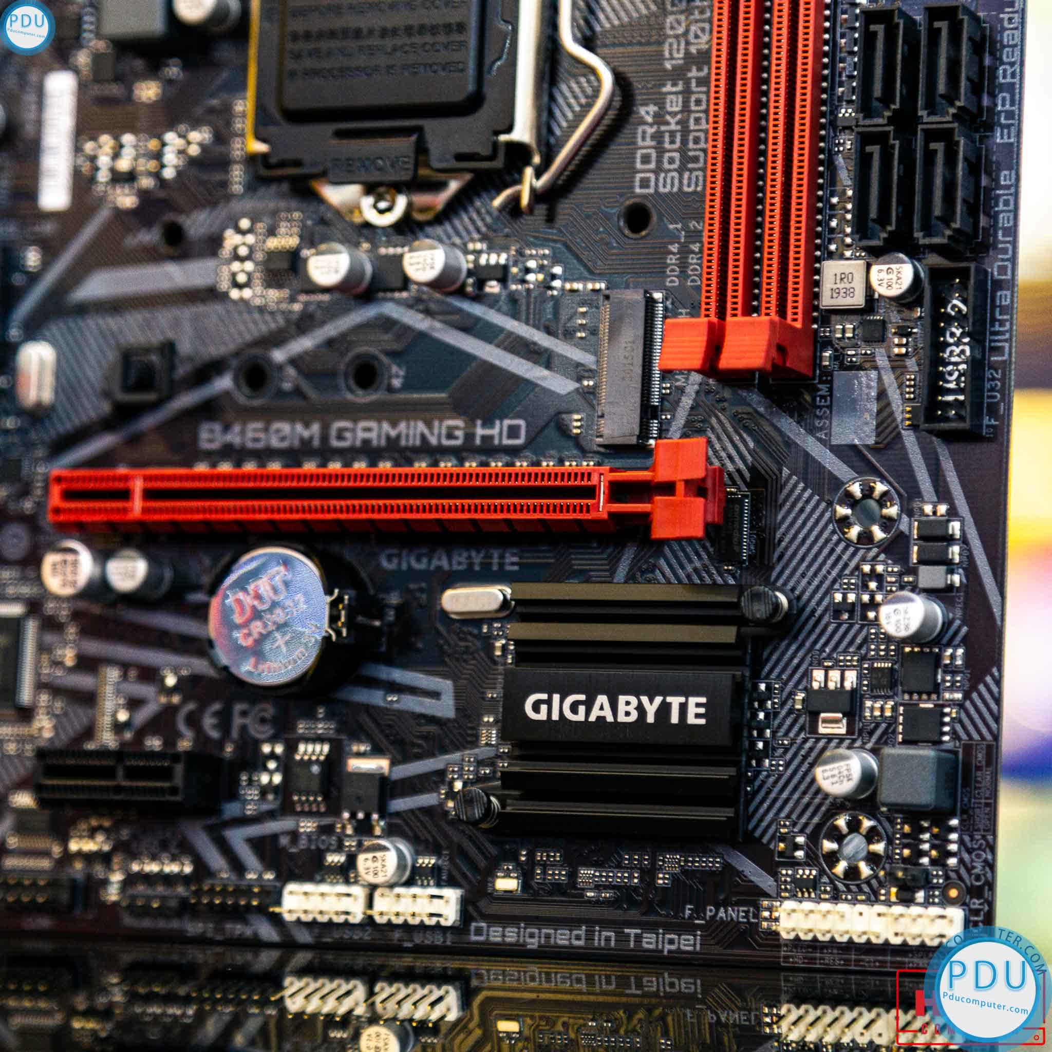 Mainboard Gigabyte B460M GAMING HD (Intel B460, Socket 1200, m-ATX, 2 khe RAM DDR4)