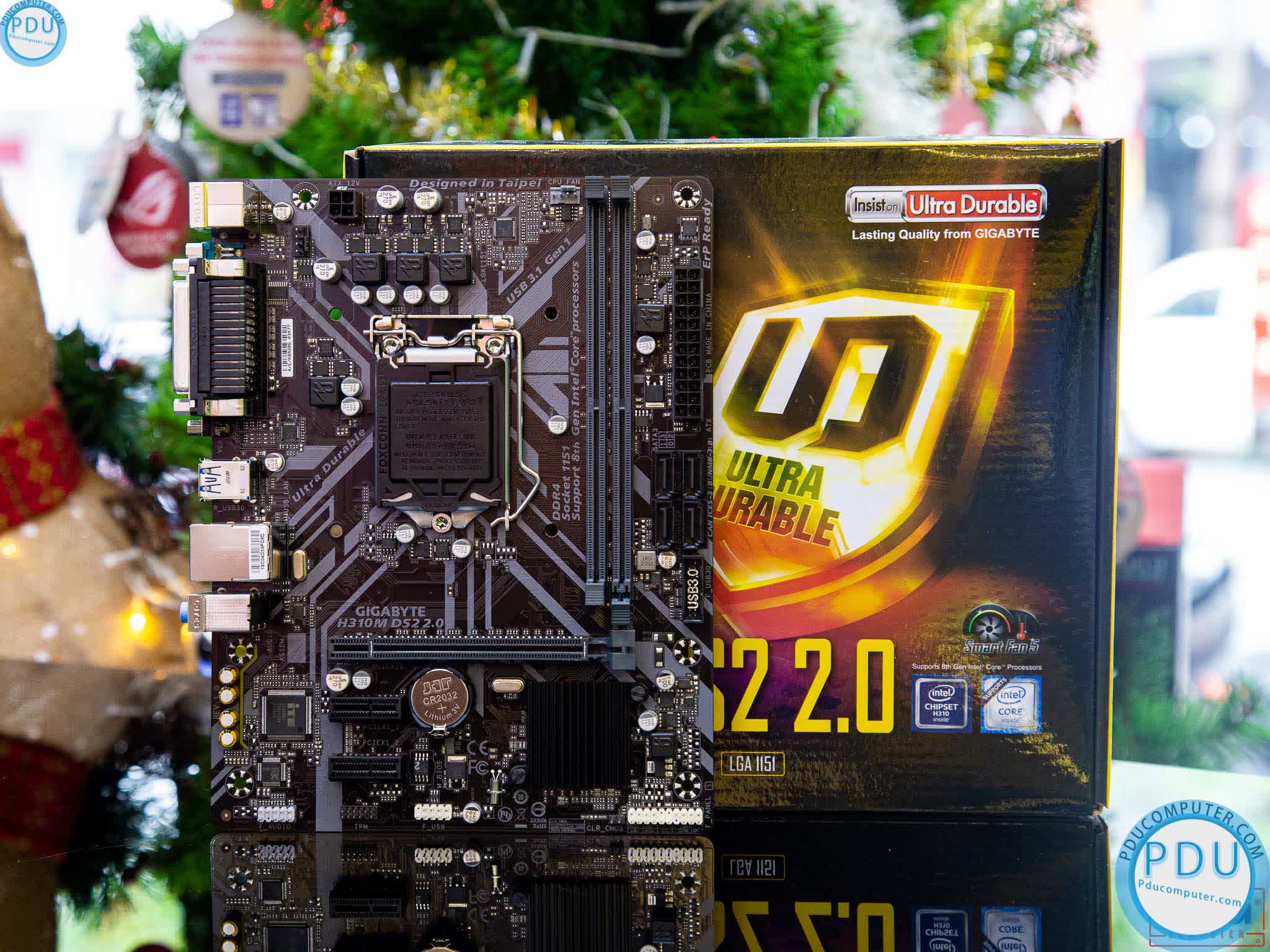 Mainboard GIGABYTE H310M-DS2 (Intel H310, Socket 1151, m-ATX, 2 khe RAM DDR4)