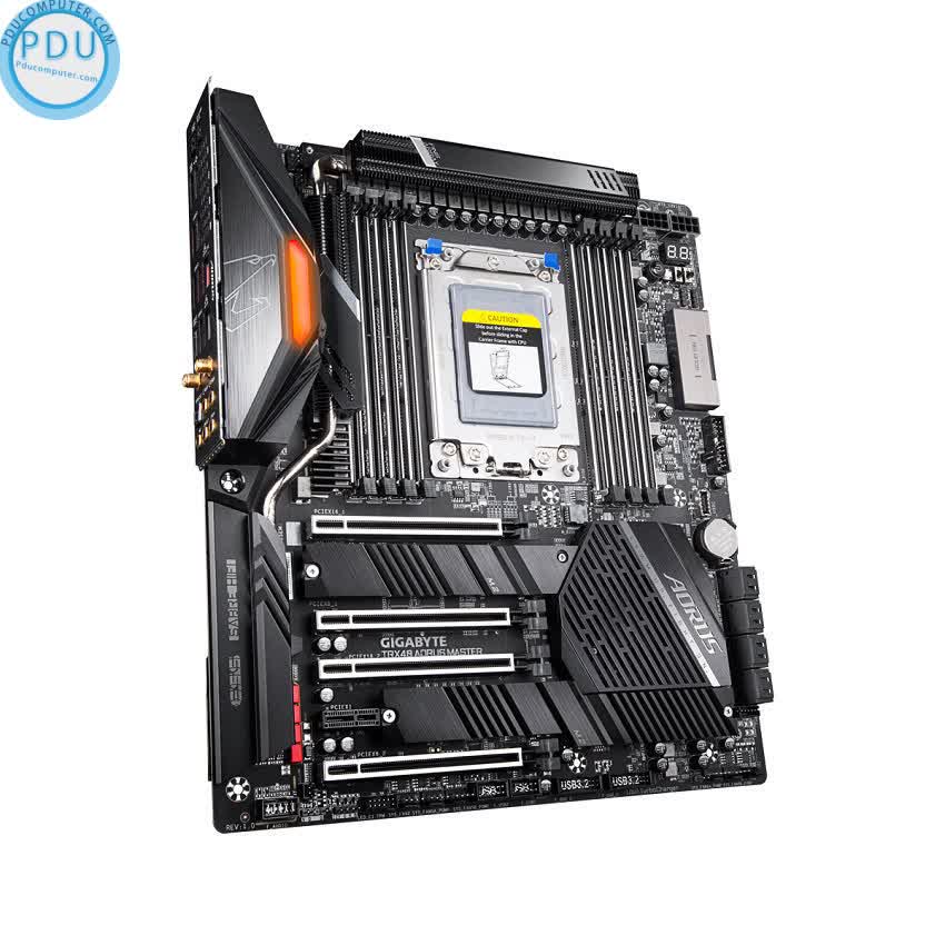 Mainboard GIGABYTE TRX40 AORUS MASTER (AMD TRX40, Socket sTRX4, E-ATX, 8 khe RAM DDR4)