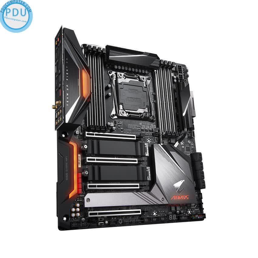 Mainboard GIGABYTE X299X AORUS MASTER (Intel X299, Socket 2066, E-ATX, 8 khe RAM DDR4)