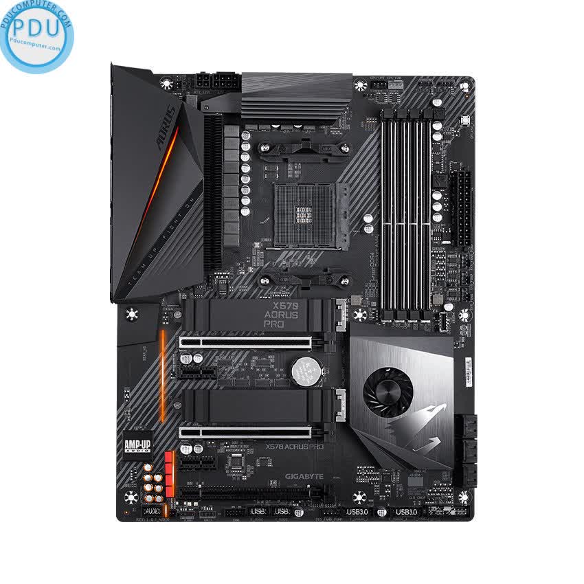 Mainboard GIGABYTE X570 AORUS PRO (AMD X570, Socket AM4, ATX, 4 khe RAM DDR4)