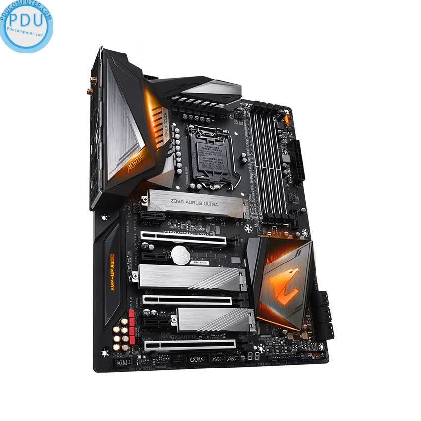 Mainboard GIGABYTE Z390 Aorus Ultra (Intel Z390, Socket 1151, ATX, 4 khe RAM DDR4)