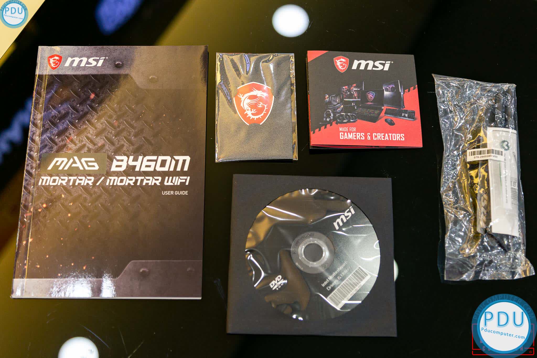 Mainboard MSI MAG B460M MORTAR WIFI (Intel B460, Socket 1200, m-ATX, 4 khe RAM DDR4)