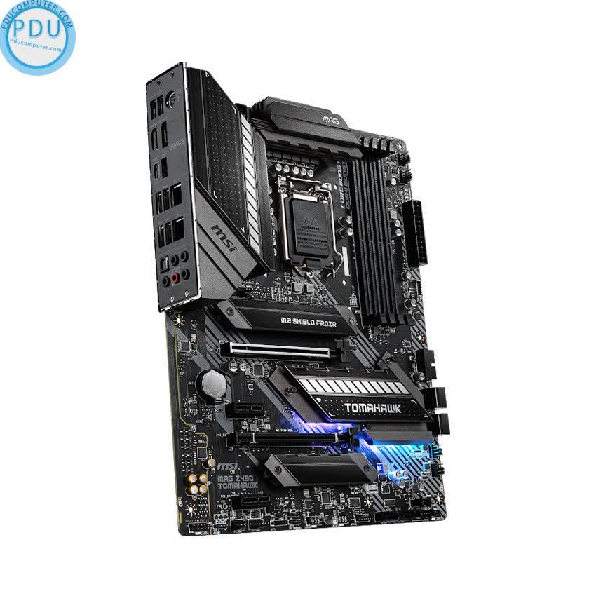 Mainboard MSI MAG Z490 TOMAHAWK (Intel Z490, Socket 1200, ATX, 4 khe RAM DDR4)