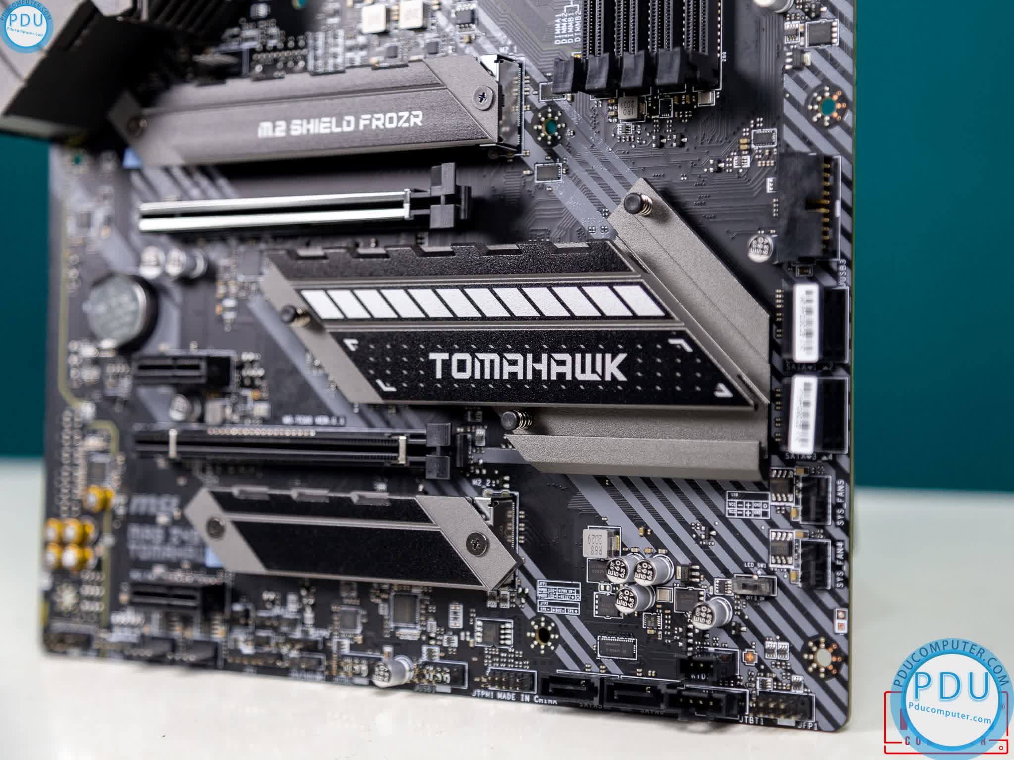 Mainboard MSI MAG Z490 TOMAHAWK (Intel Z490, Socket 1200, ATX, 4 khe RAM DDR4)