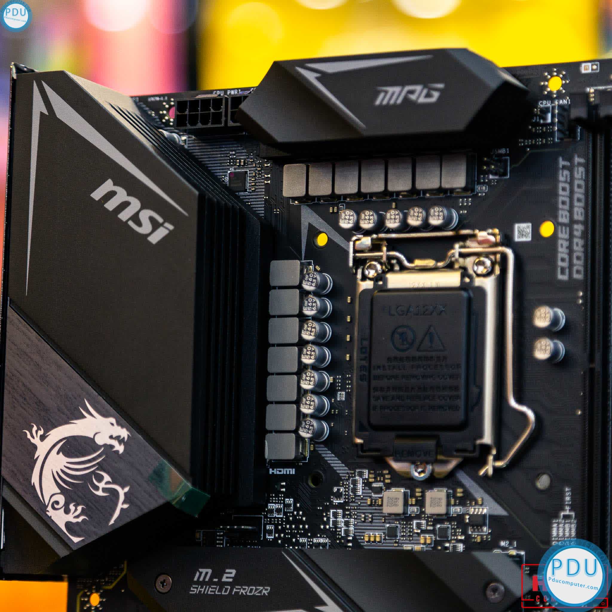 Mainboard MSI MPG Z490 GAMING EDGE WIFI (Intel Z490, Socket 1200, ATX, 4 khe RAM DDR4)