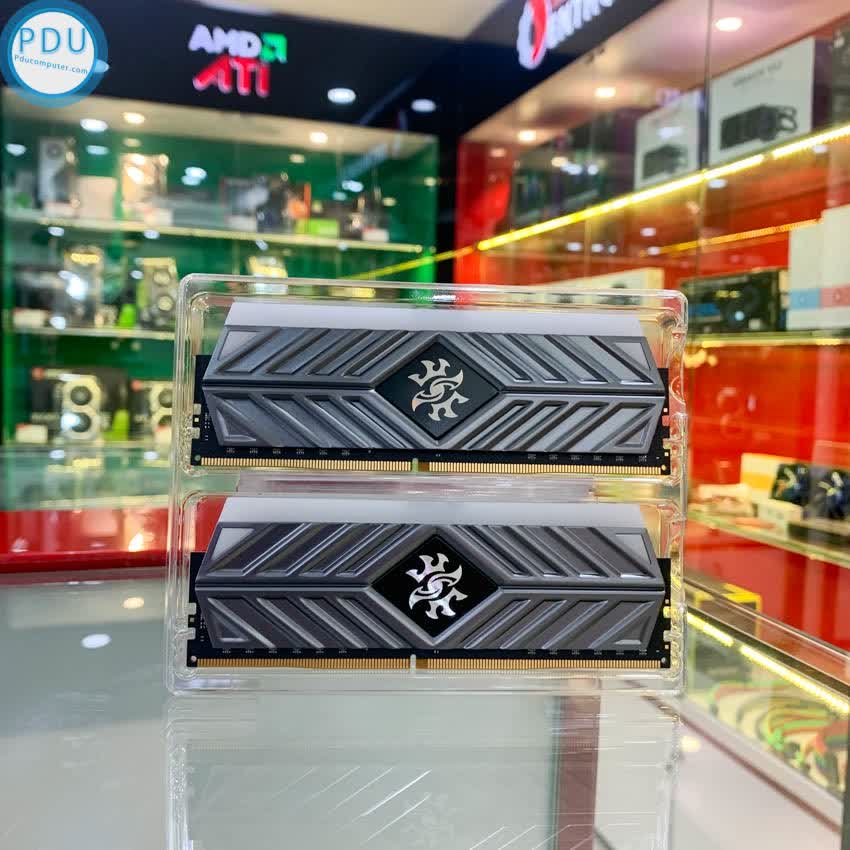 RAM Desktop ADATA XPG Spectrix D41 RGB Grey (AX4U300038G16A-DT41) 16GB (2x8GB) 3000MHz