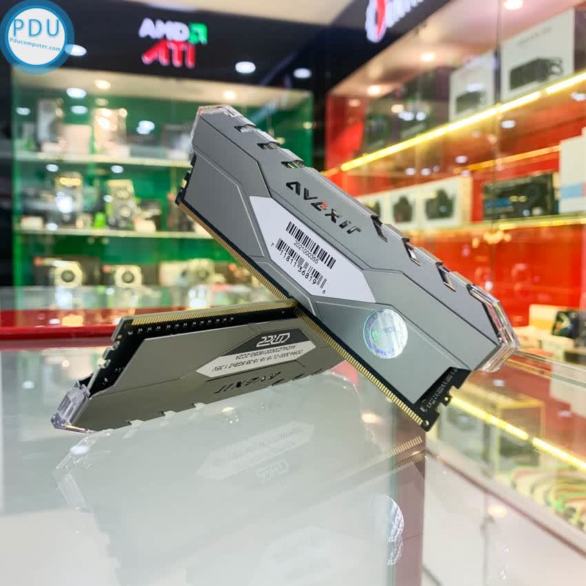 Ram Desktop AVEXIR 2C2A - Core 2 RGB (AVD4UZ33001608G-2C2A) 16GB (2x8GB) DDR4 3000Mhz