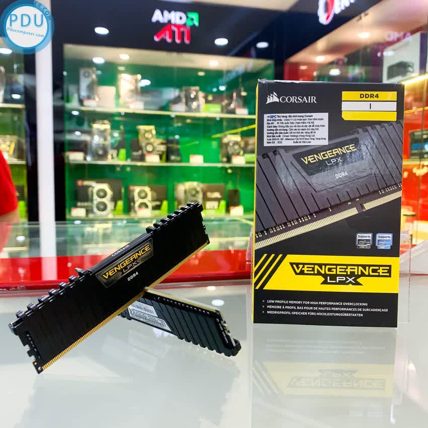 RAM desktop Corsair Vengeance LPX (CMK16GX4M2D3000C16) 16GB (2x8GB) DDR4 3000MHz