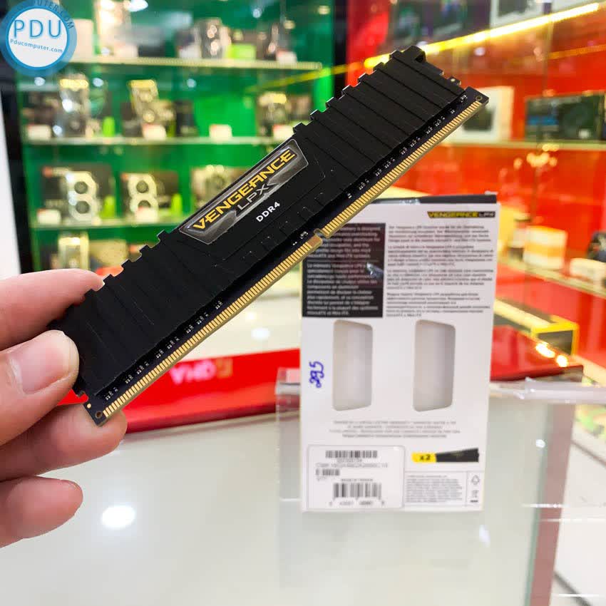 RAM desktop Corsair Vengeance LPX (CMK16GX4M2D3000C16) 16GB (2x8GB) DDR4 3000MHz