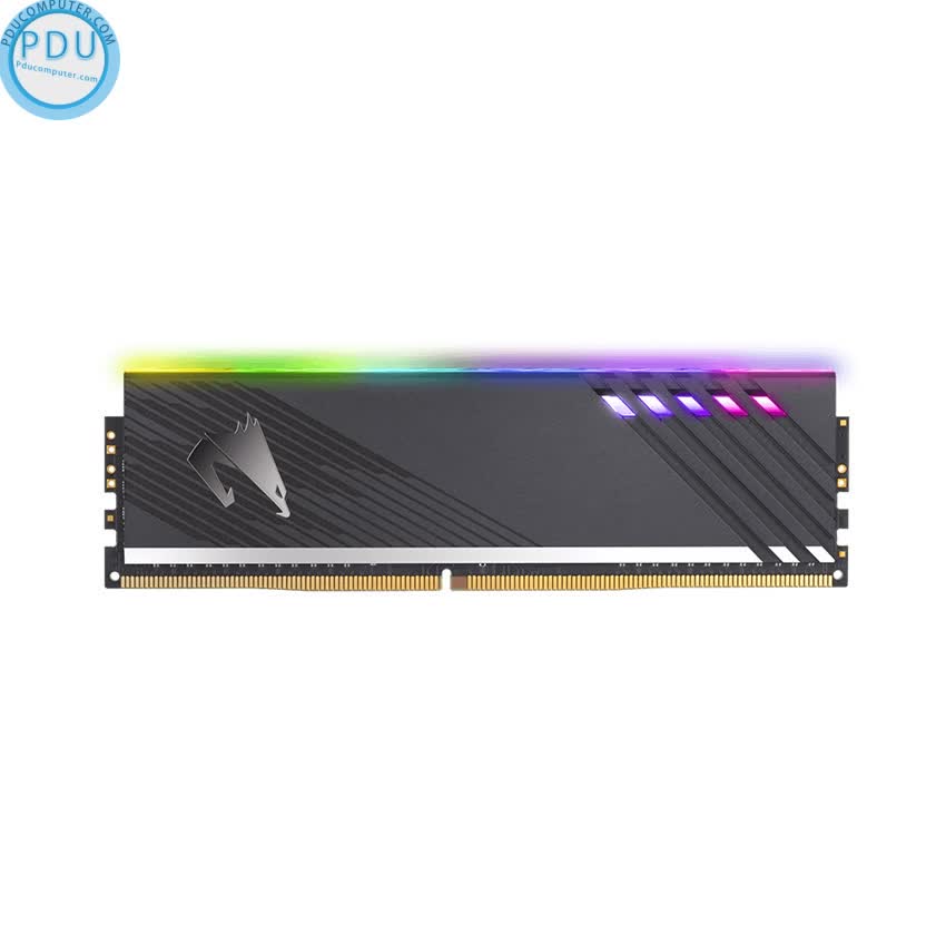 Ram Desktop Gigabyte AORUS RGB (GP_AR36C18S8K2HU416R) 16GB (2x8GB) DDR4 3600Mhz