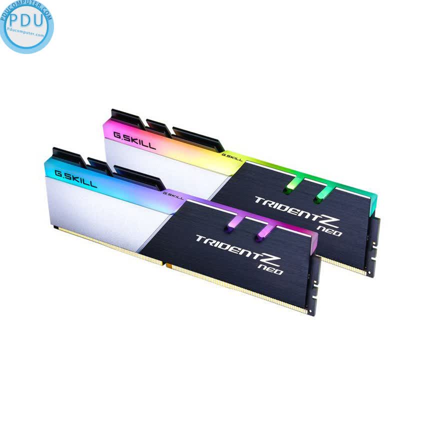 RAM Desktop Gskill Trident Z Neo (F4-3600C16D-32GTZNC) 32GB (2x16GB) DDR4 3600MHz