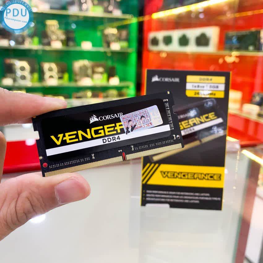 Ram laptop CORSAIR (CMSX8GX4M1A2400C16) 8GB (1x8GB) DDR4 2400MHz