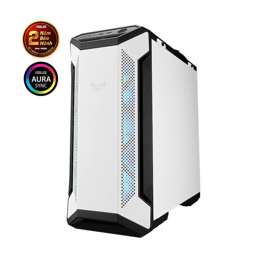 Vỏ Case Asus TUF Gaming GT501 White Edition (Mid Tower/Màu Trắng)
