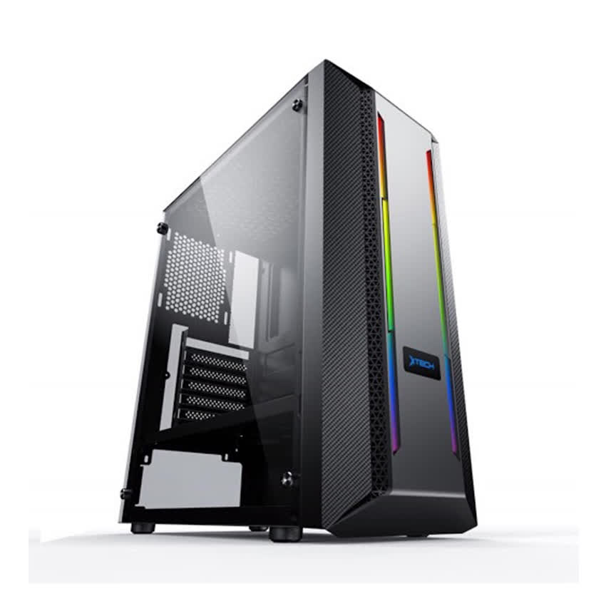 Vỏ Case ATX Gaming XTECH STFT4 (Mid Tower/Màu Đen)