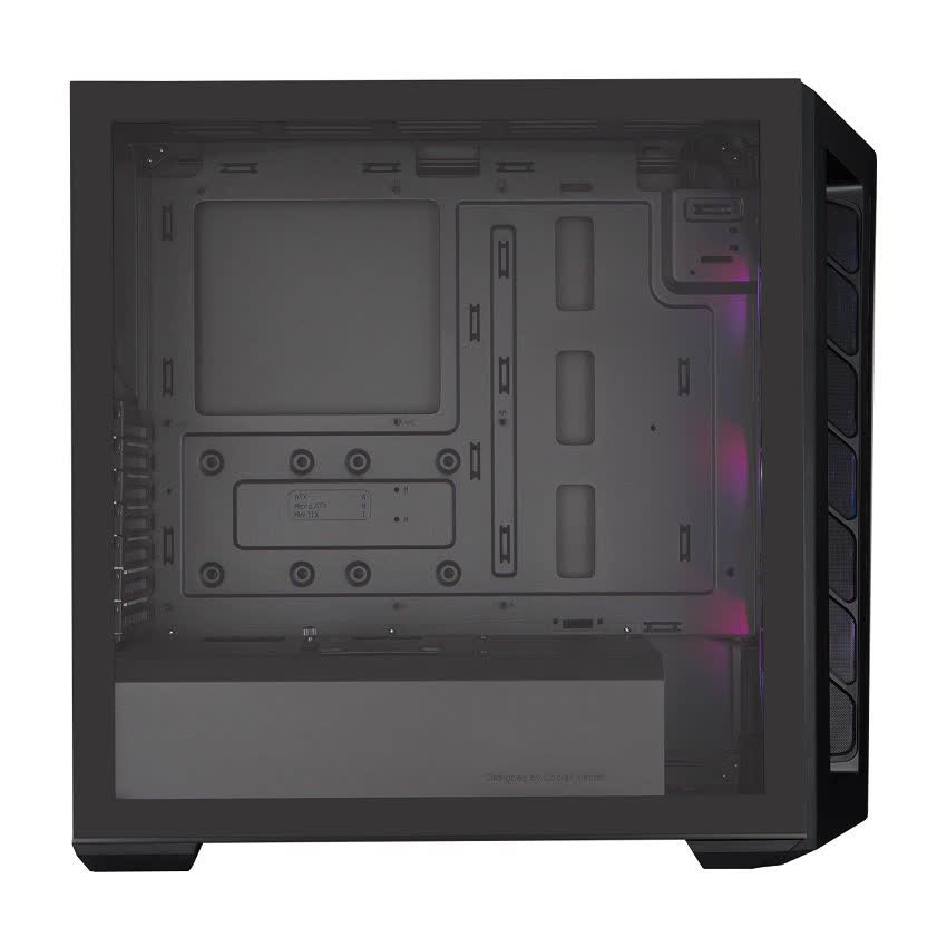 Vỏ Case Cooler Master MasterBox MB511 ARGB (Mid Tower/Màu đen/Led ARGB/Mặt lưới)