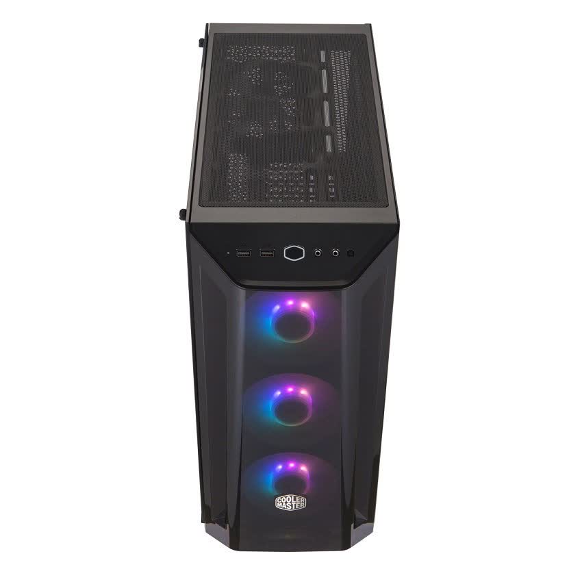 Vỏ Case Cooler Master MasterBox MB520 ARGB (Mid Tower/Màu đen/Led ARGB)
