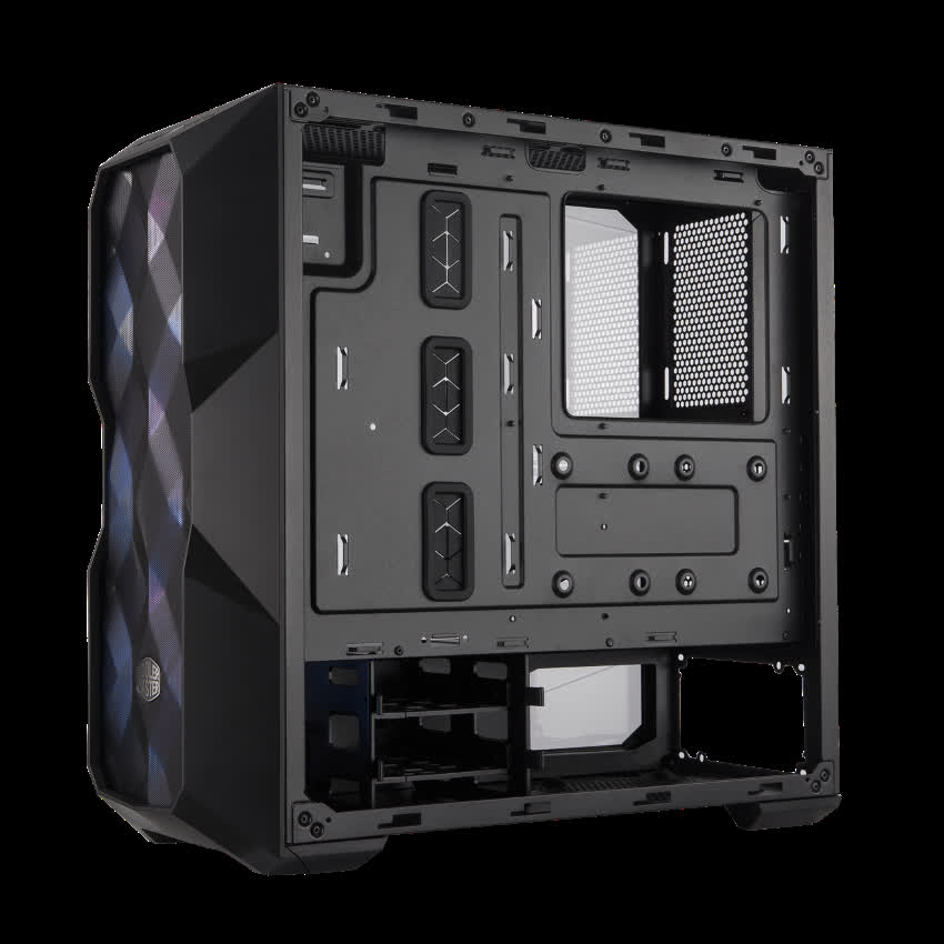 Vỏ Case Cooler Master MasterBox TD500TG Mesh ARGB (Mid Tower/Màu đen/Led ARGB/Mặt lưới)
