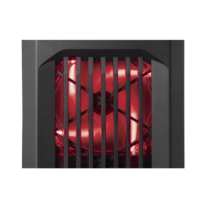 Vỏ Case Corsair Carbide Series SPEC-01 Red LED Gaming (Mid Tower/Màu Đen )