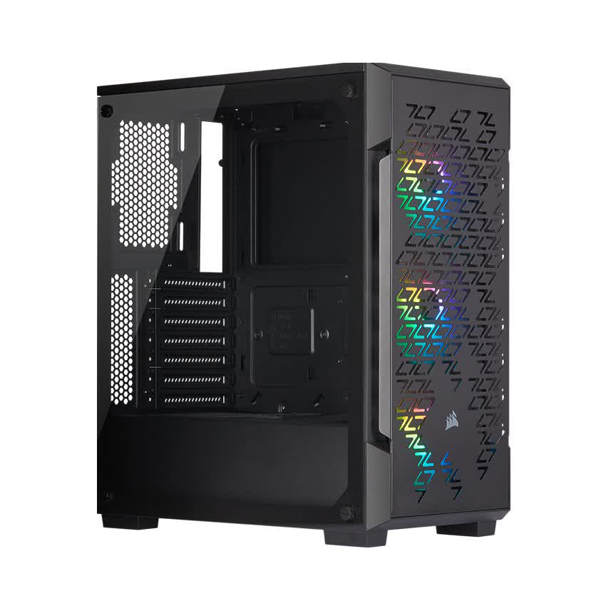Vỏ Case Corsair iCUE 220T RGB Airflow (Mid Tower/Màu Đen)