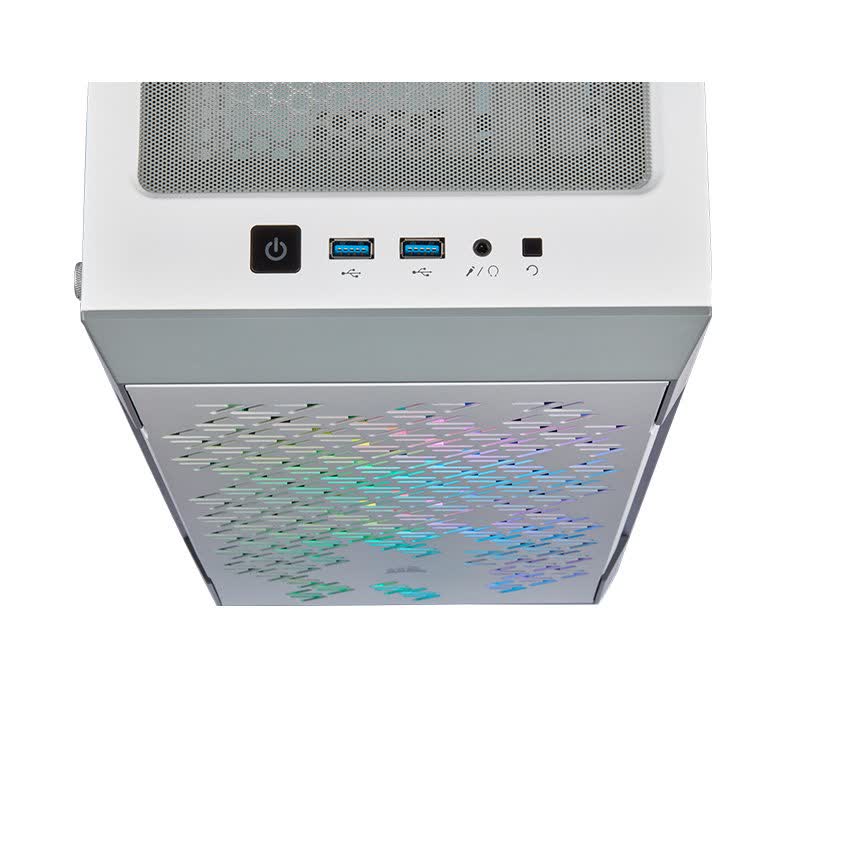 Vỏ Case Corsair iCUE 220T RGB Airflow (Mid Tower/Màu Trắng)