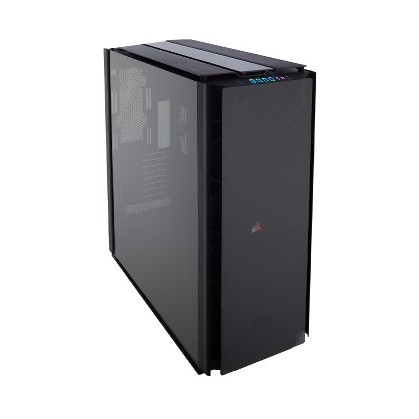 Vỏ Case Corsair Obsidian Series 1000D Full Tempered Glass Aluminum (Super Tower/Màu Đen/Led RGB) CC-9011148-WW